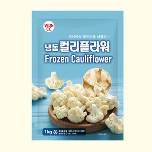 컬리플라워 아삭아삭 부드러운 식감 1+1 2개입 2kg, 2개, 1kg