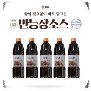 오색단지 만능장 소스 1050gX5병34663591, 1.05kg, 5개