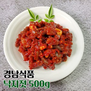 경남식품 낙지젓 500g, 1개