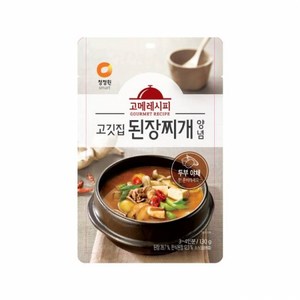 청정원 고깃집 된장찌개 양념, 130g, 1개