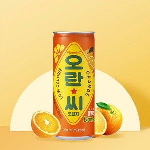 동아오츠카 오란씨 오렌지 비타민C 캔 250ml, 60개