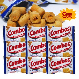 정품 미국과자 콤보스 치즈크래커 (코피코캔디증정), 48g, 9개