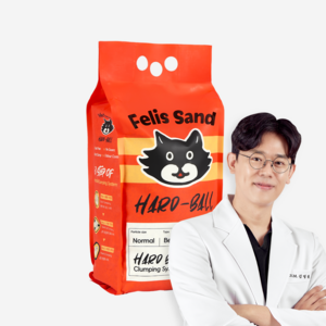 닥터펠리스 펠리스샌드 하드볼 벤토나이트, 4.3kg, 2개, 무향