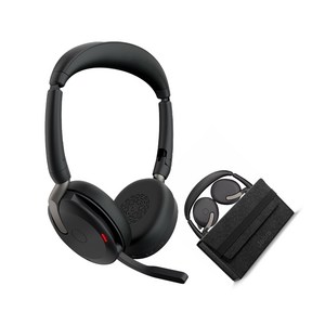 Jabra Evolve2 65 FLEX STEREO 블루투스헤드셋/헤드셋/블루투스/JABRA/자브라 공식정품, USB-C타입 UC