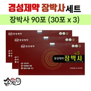 경성제약 장박사 90포 (300g 3개), 300g, 3개