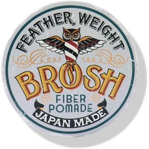 브로쉬 미니 파이버 포마드 BROSH mini FIBER POMADE 40g 일본 정규품, One Size, One Colo, 1개