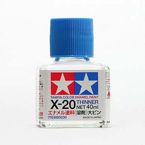 에나멜 신너 40ml X-20 80030, 타미야 에나멜 신나 X-20, 1개