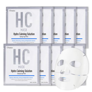 오멜론 하이드로겔 진정 보습 HC 마스크팩 25g, 1개, 10개입