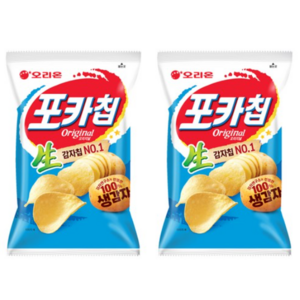 오리온 포카칩 오리지널, 137g, 2개