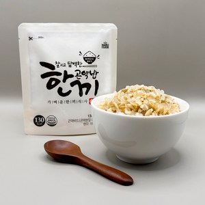 찰지고 담백한 한끼곤약밥 130g 15팩(+15팩 증정) 총30팩, 30개