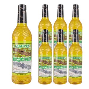 푸드올마켓_ 지룩스 라임쥬스 750ml 한박스 (750ml x 6ea)