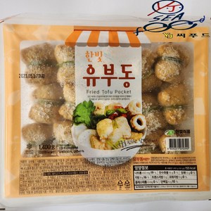 유부동 한빛유부동 유부주머니1.4kg(30개입) 어묵탕 마라탕, 1.4kg, 1개