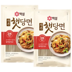 백설 햇당면 500g, 2개