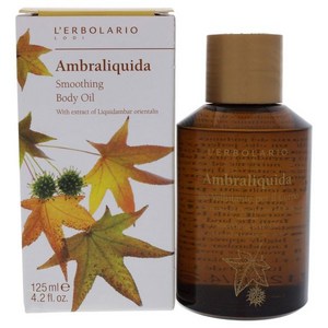 선크림 오일 바디 로션 아몬드 수분 LErbolario Ambraliquida 부드러운 피부를 위한 1팩1 x 125ml Besuche den LErbolarioStore 29, 1개