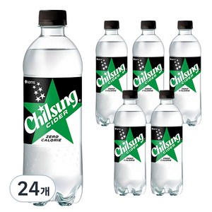 칠성사이다 제로, 500ml, 24개