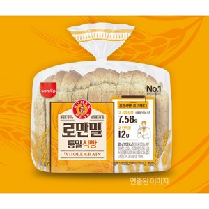 삼립 로만밀통밀식빵, 420g, 3개