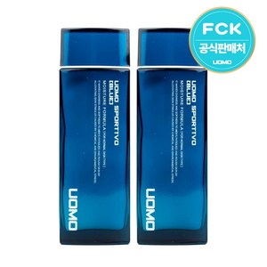 휠라 워모 스포르티보 블루 모이스처 포뮬라 남성로션, 2개, 150ml