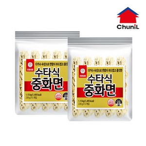 [자연맘스토리] 천일 수타식 중화면 1.15kg x 2개