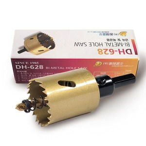 동해 롱홀소 25mm DH-628 국산 홀쏘 홀커터 홀컷터 천공 철판, 1개