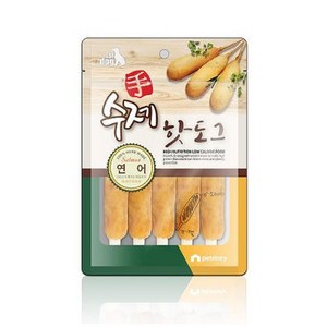 펫스토리 수제 핫도그, 연어, 100g, 20개