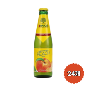 라우치 스파클링 피치, 24개, 250ml