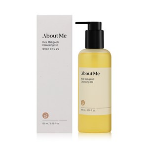 어바웃미 쌀 막걸리 클렌징 오일, 1개, 195ml