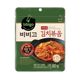 비비고 김치볶음, 80g, 20개