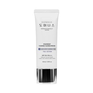 도미나스 선크림 피그먼트 토닝 선스크린 기미 트라넥삼산, 1개, 40ml