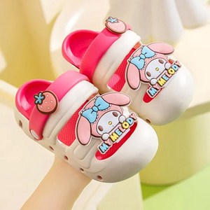 산리오 어린이 샌들 슬리퍼 투톤 페이스 DIY 마이멜로디