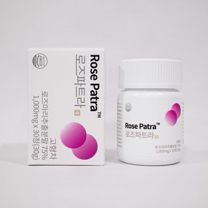 로즈파트라 Rose Pata 30정 1개월분 로즈메리 천수국, 1박스