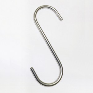 S자고리 걸이 회전 S고리-스텐304, S고리-스텐304 /, 대(3.5X12cm)국산, 1개, 실버