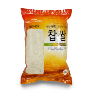 월드그린 국산 찹쌀 4kg, 1개