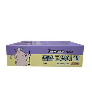 춉춉 고양이캔 참치, 170g, 24개