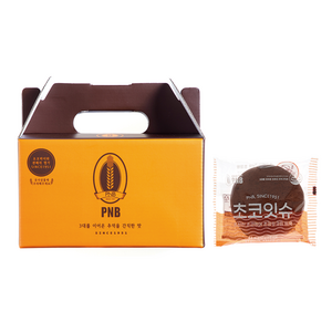 초코잇슈 5개 세트  전주 수제 초코파이 [PNB 풍년제과], 80g
