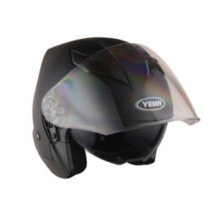 MT22 HELMET 썬바이저내장 바이크헬멧 오픈페이스 예마헬멧 630, 블랙무광(YEMA630), XL(61-62)