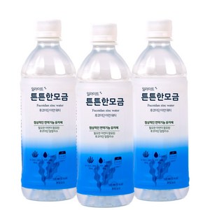 일라이트 튼튼한모금 물애담 후코이단 아연 미네랄워터 알칼리수, 20개, 500ml