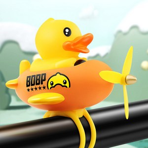 BDuck 러버덕 악세사리 자전거 오토바이 킥보드, 1개, 3.BDuck 옐로우비행기