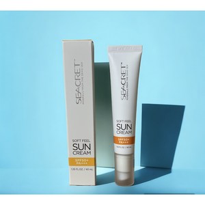 seacet 시크릿 소프트 필 선크림, 2개, 40ml