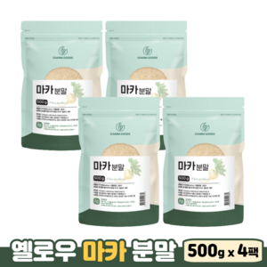 마카 분말 효능 아연 철분 칼슘 사포닌 아르기닌 남성 피로회복 페루의산삼 마카가루, 4개, 500g