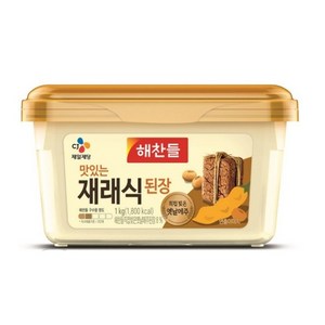 해찬들 재래식 된장, 1kg, 1개