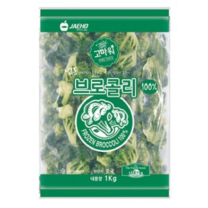 냉동 브로콜리, 4개, 1kg