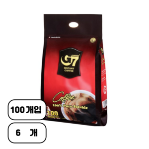 G7 블랙 커피, 2g, 100개입, 6개