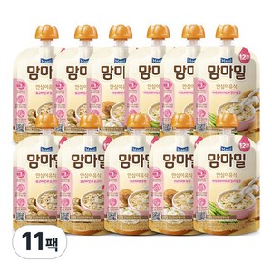 매일유업 맘마밀 안심이유식 12개월 표고버섯4+가리비3+아스3(+아스파라…