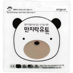 이야코 만지락 유토 점토 소프트유토 100g, 1개