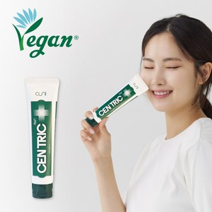 CUNI 쿠니 센트릭플러스치약 1p 구취제거 비건치약 입냄새제거 쿼드러플민트향, 150g, 1개