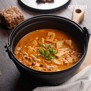 앙트레 보글보글 청국장찌개 쿠킹박스 밀키트(2인분) 545g, 1개