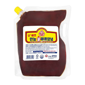 오뚜기 오쉐프 만능 불매콤양념 2kg, 3개