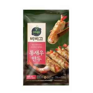 CJ 비비고 통새우만두, 2개, 200g