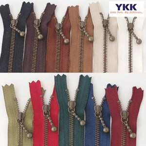퀼팅맘 YKK지퍼 (앤틱 물방울) 자크 3호, 03. 퍼플[30cm], 1개