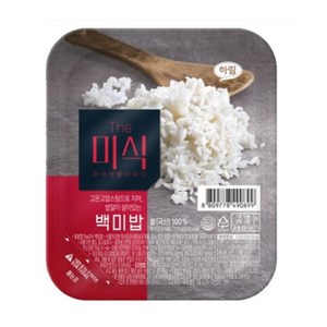 더미식 백미밥, 210g, 48개